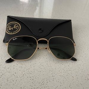 Ray Ban hexagonal sunglasses